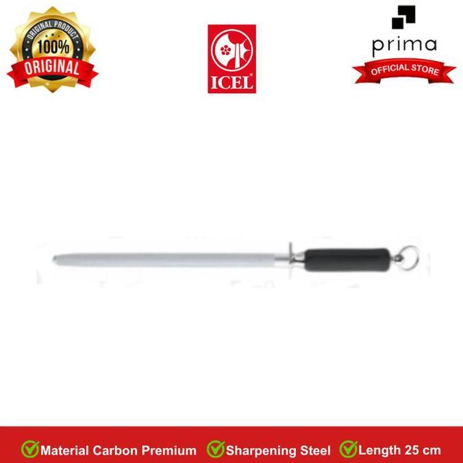 Asahan Pisau | Asahan Sharpening Steel Oval 25 cm | Asahan Pisau - ICEL Knife (TERBAIK) (TERBARU) (T