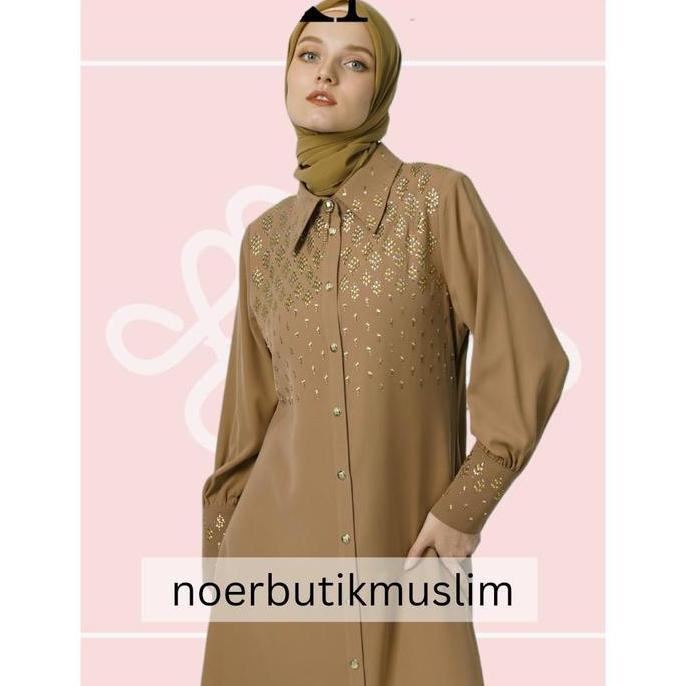 Sale Hikmat Fashion Original A5812 Abaya Hikmat Noerbutikmuslim