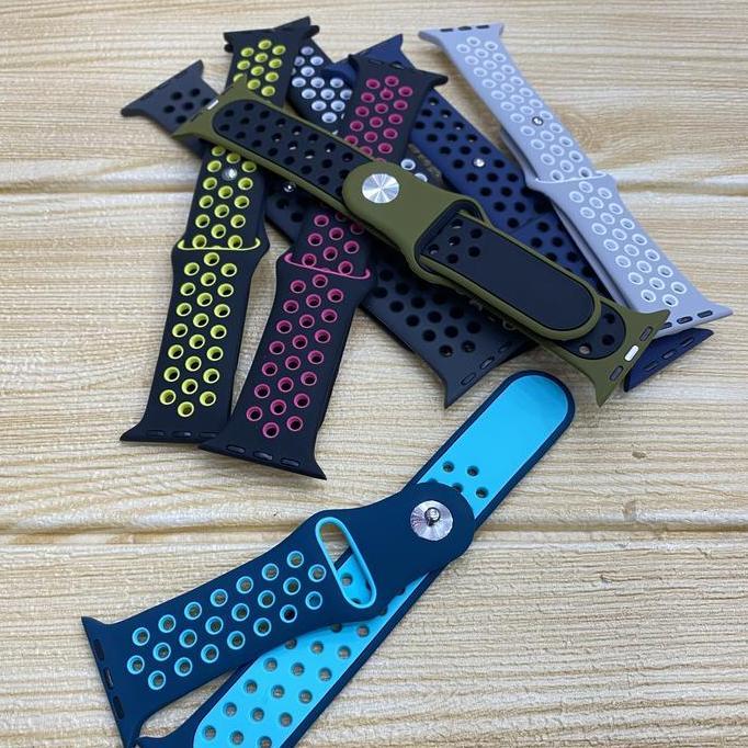 Strap Apple Watch Ukuran 42 MM Nike Series Sport Strap Original Strap