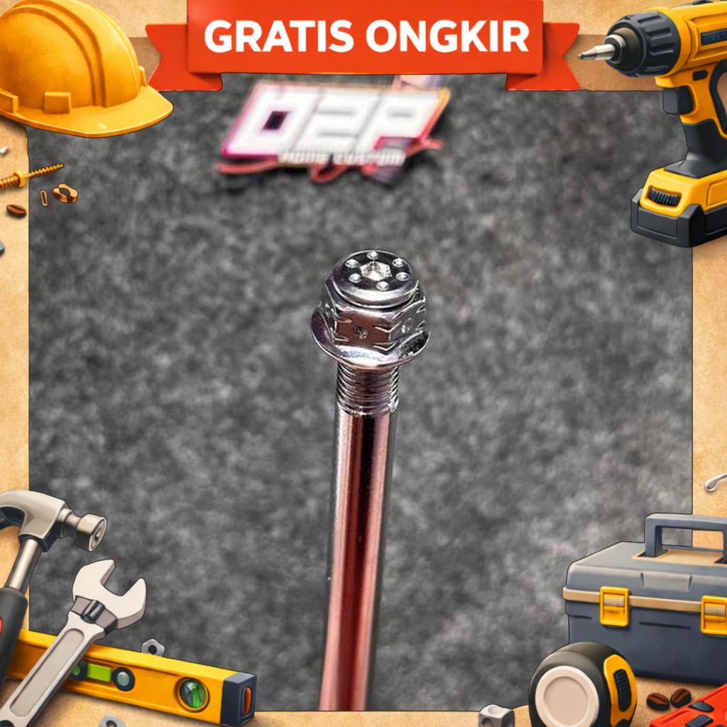 As Roda Depan Nmax,Aerox, Double Mur Stainless Custom Handmade