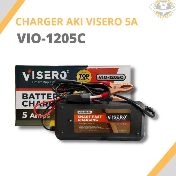 Charger Battery / Cas Aki Accu 12V 5/10/20A Visero