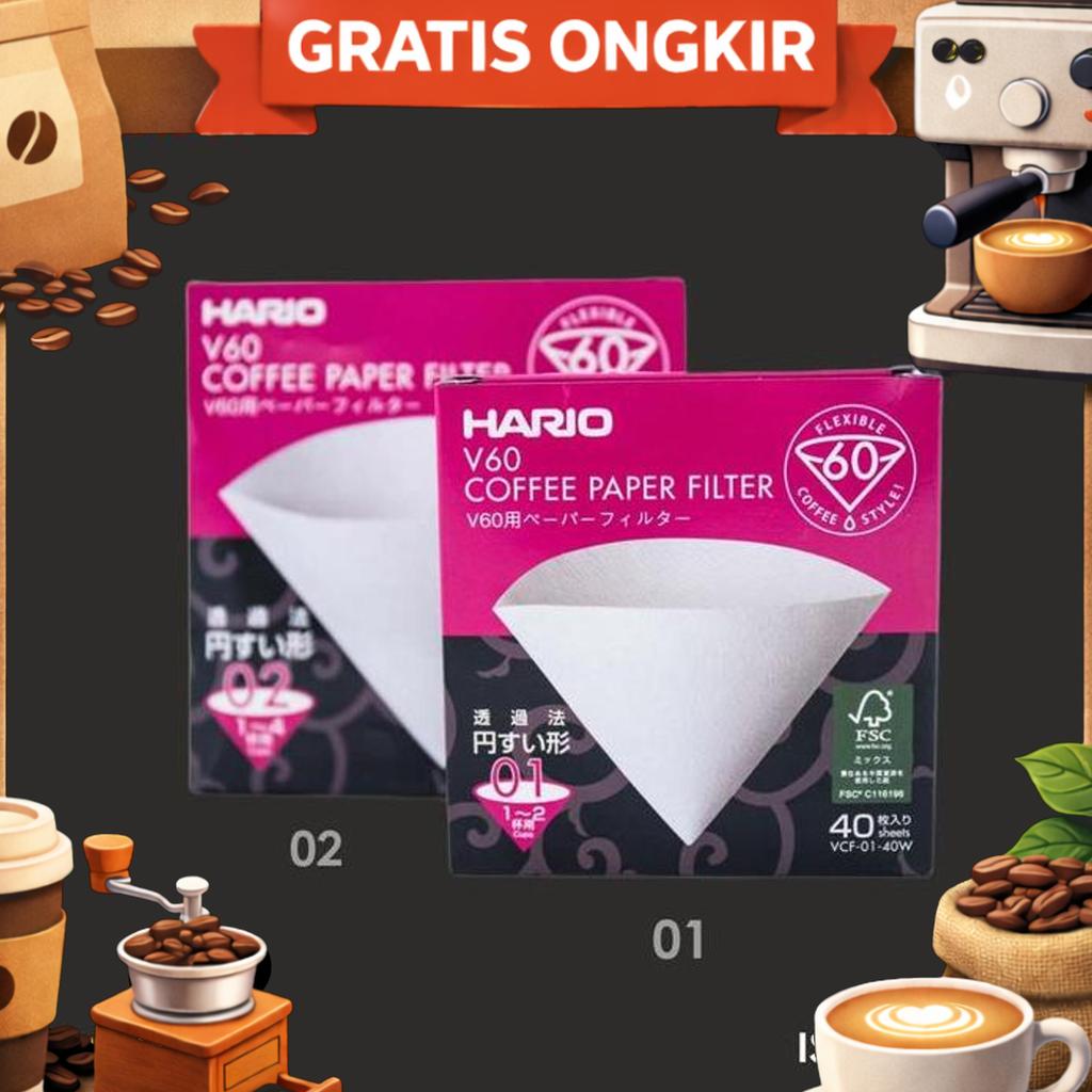 Paper Filter V60 01 Hario