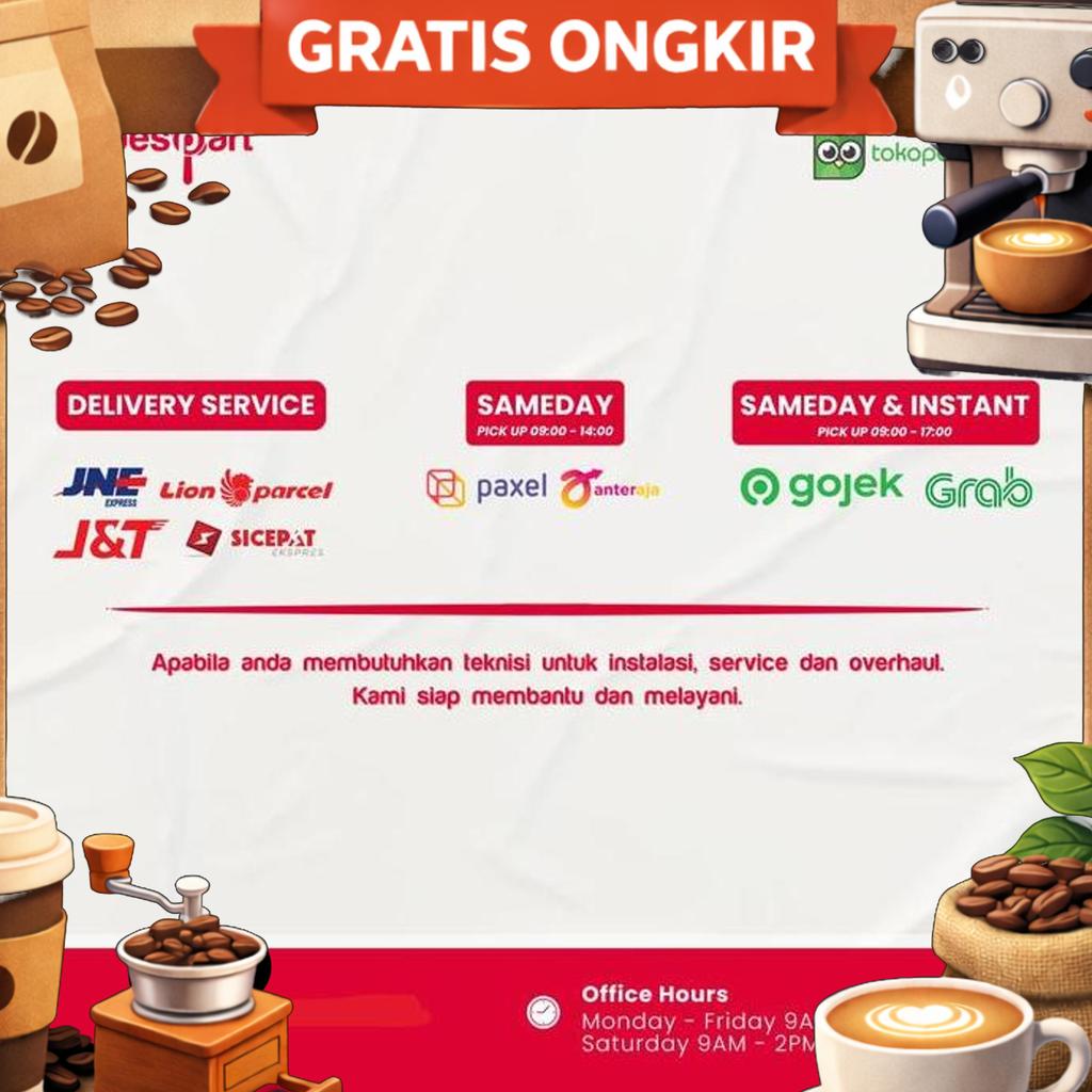 Vibration Pump/Pompa Ulka Ep5 Original Untuk Mesin Kopi Espresso