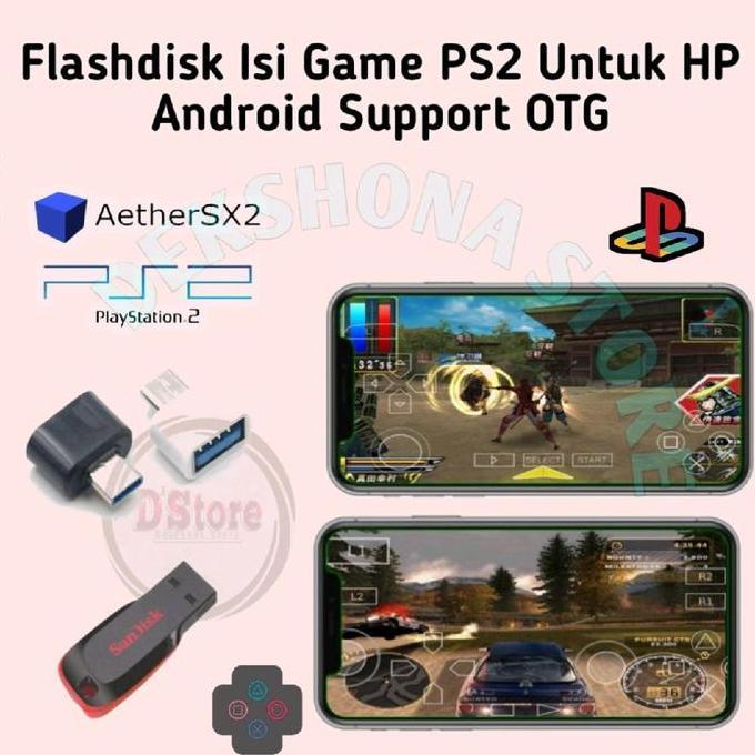 Flashdisk OTG Game PS2 Untuk HP Android