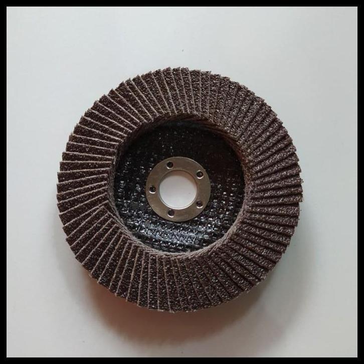 BEST DEAL AMPLAS SUSUN TUMPUK MATA GERINDA GURINDA BESI FLEKSIBEL FLAP GRIT 60