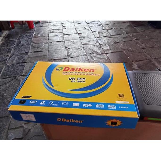 Murah Dvd Vcd Cd Mp3 Mp4 Player Daiken Usb Karaoke Hdmi Dk-595A Tokyo Japan