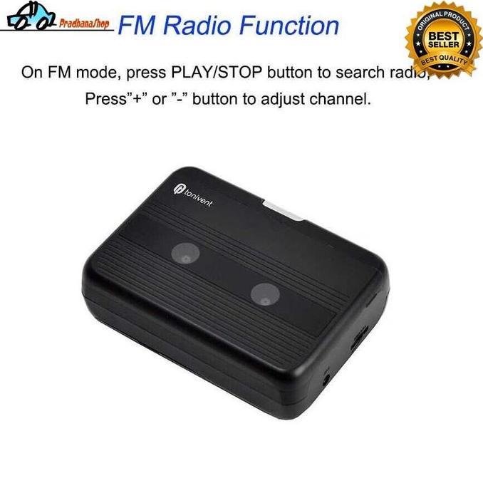 Promo Headunit Pemutar Kaset Kasette Pita Kaset Tape Lama Casette Player Bluetooth 5.0 Fm Radio Port