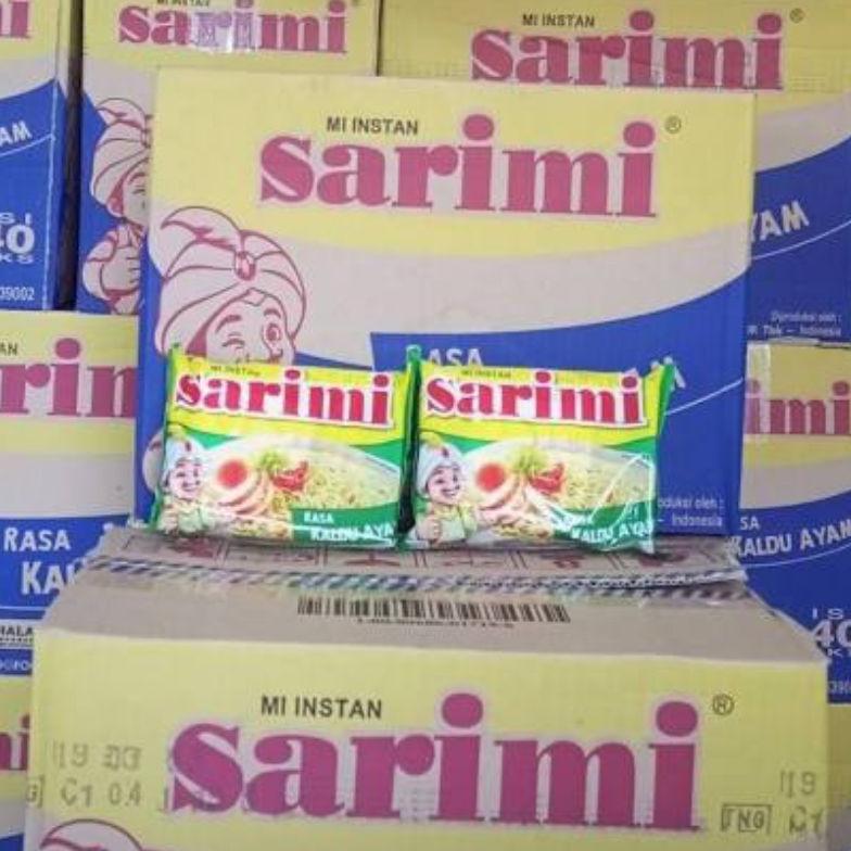 Sarimi Mie Instan 1 Dus Isi 40 Rasa Kaldu Ayam Termurah