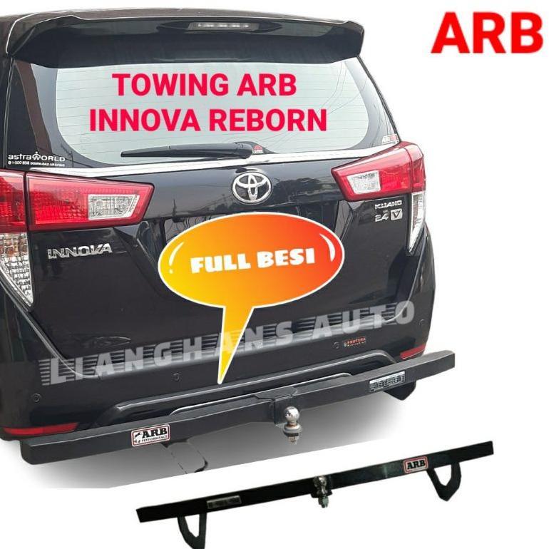 Towing Bar ARB Pengaman Bemper Belakang ARB Full Besi INNOVA REBORN