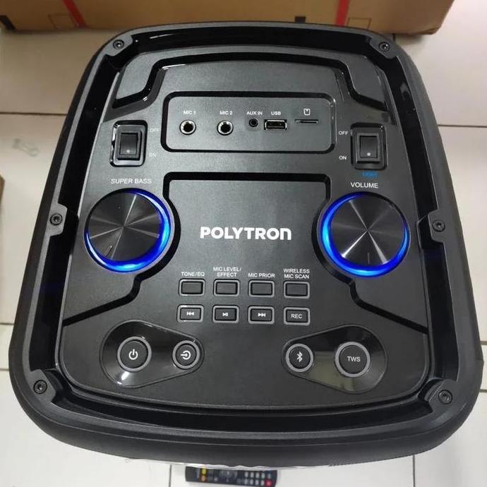 Grosir Speaker Karaoke Portable Polytron Pps 8L22