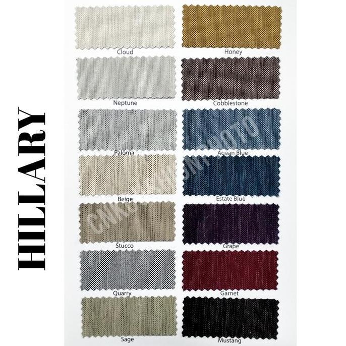 Allo- Kain Sofa / Jok / Kursi Bahan Kasar Regency - Hillary