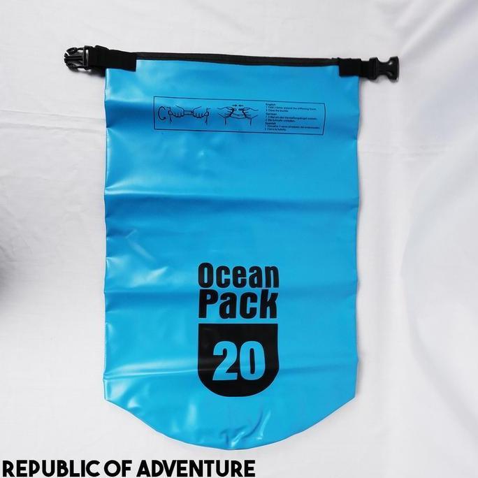 DRY BAG 20L TAS WATERPROOF ANTI AIR TAS MANCING Olahraga