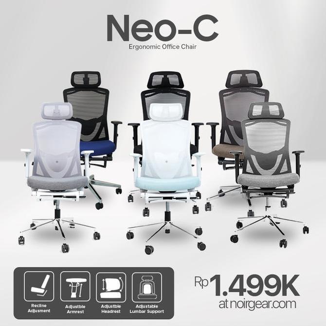 Allo- Noir Neo-C Ergonomic Office Chair