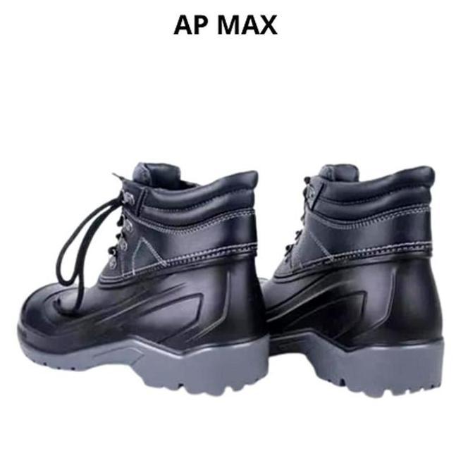 Sefline- Sepatu Ap Boots Safety Max Size 39-43 - Ap Boots Safety Max - Ap Safety Steel Toe Max