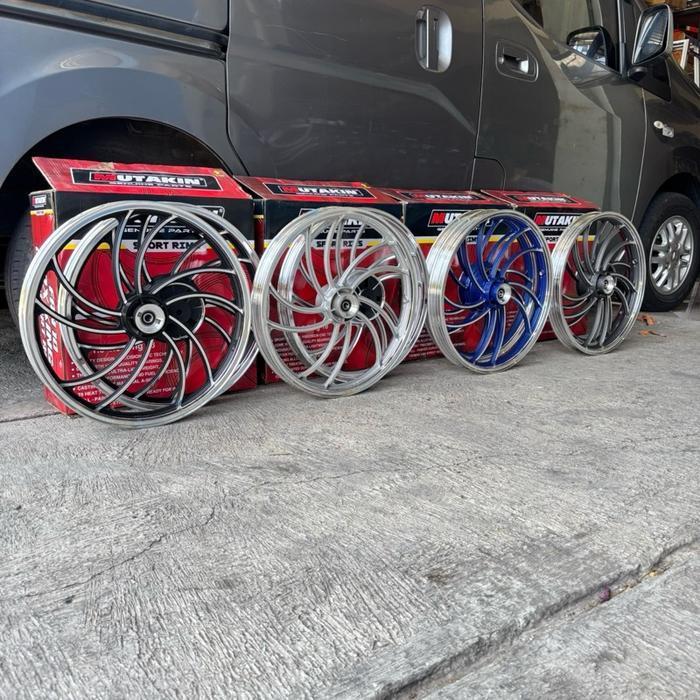 Velg Mutakin Cefiro Cnc Rx King Uk 160/160 R18 Velg Ceviro Mutakin Original Dan Terpercaya