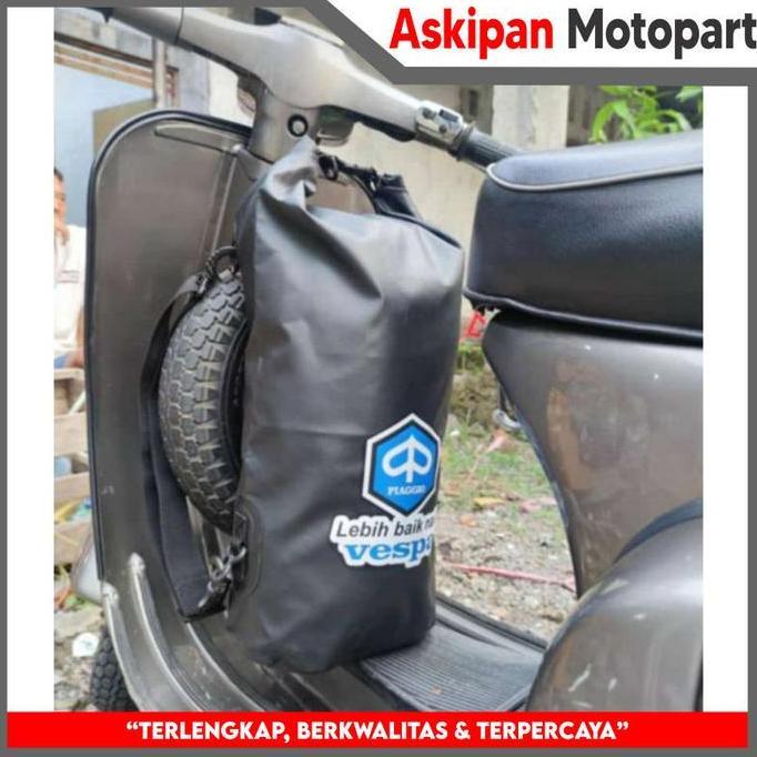 Dry bag tas ransel touring vespa waterproof anti air 20liter murah bagus grosir eceran