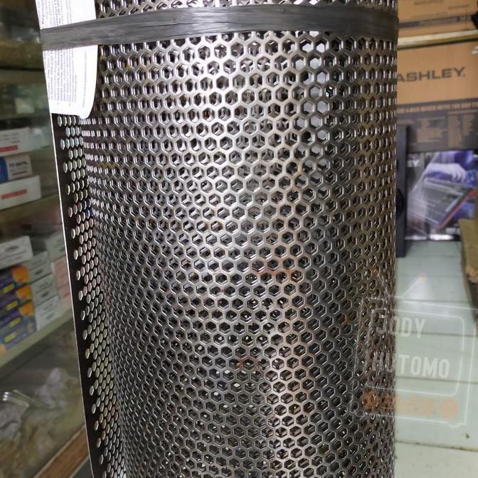 Grill Ram Bok Speaker Besi 1 x 2 meter motif Segi Ram Speaker Gulungan