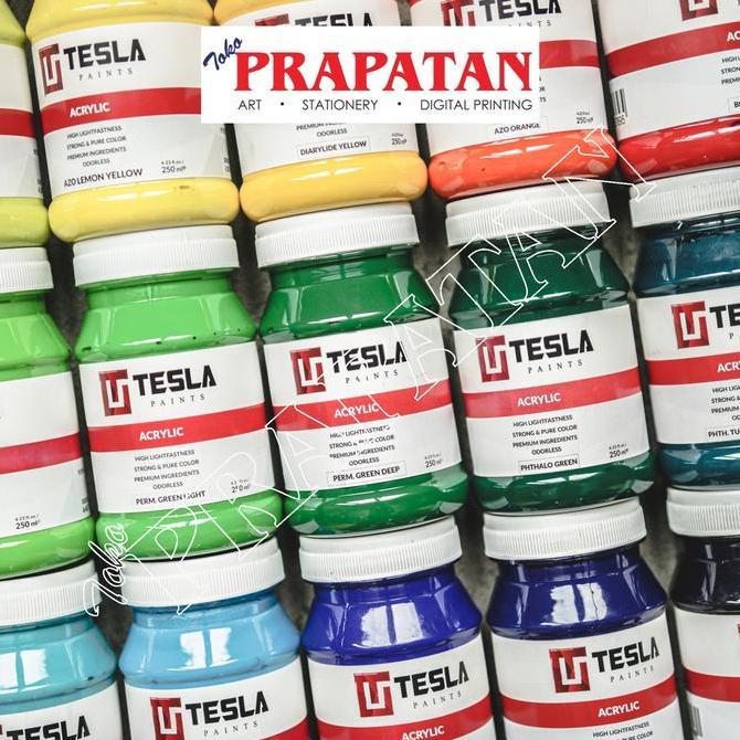 Tesla Acrylic Paint / Cat Akrilik Tesla 250 Ml
