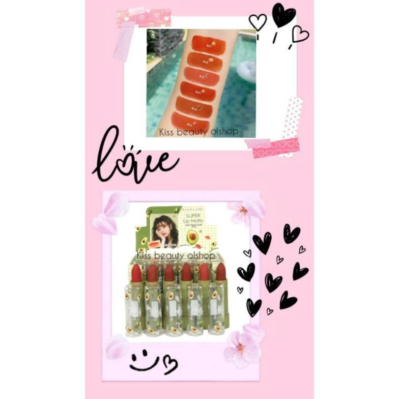 PROMO LIPSTIK MATTE VELVET NUDE LIPSTIK MATTE 6 SHADE TUTUP PITA