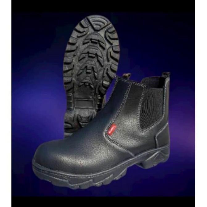 PRESHA.HNF - SEPATU SAFETY BOOT HITAM KING GREGOR SEPATU PROYEK KONTRAKTOR