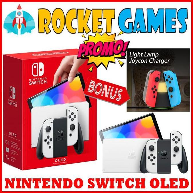 Consolflip- Console Nintendo Switch Oled / Mesin Nintendo Switch Oled White