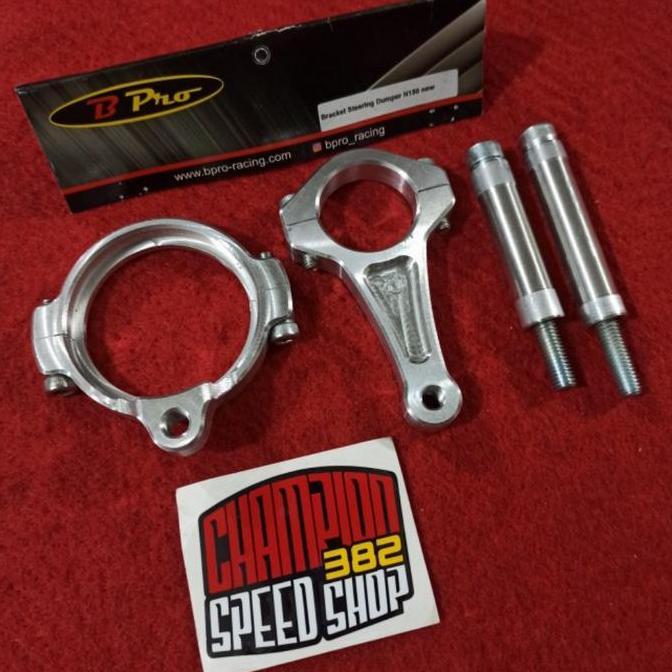 TERBARU - Bracket Breket Steering Damper Stabilizer Stang BPRO Ninja 150 SS 150