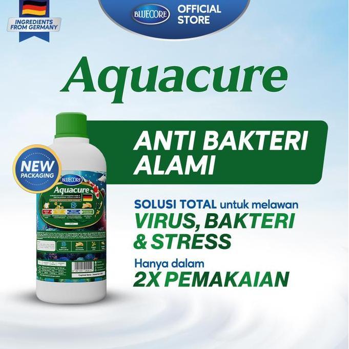 Fishbou- Bluecore Aquacure Antibiotik Alami Ikan Solusi Mencegah Bakteri Dan Virus (Cocok Untuk Berb