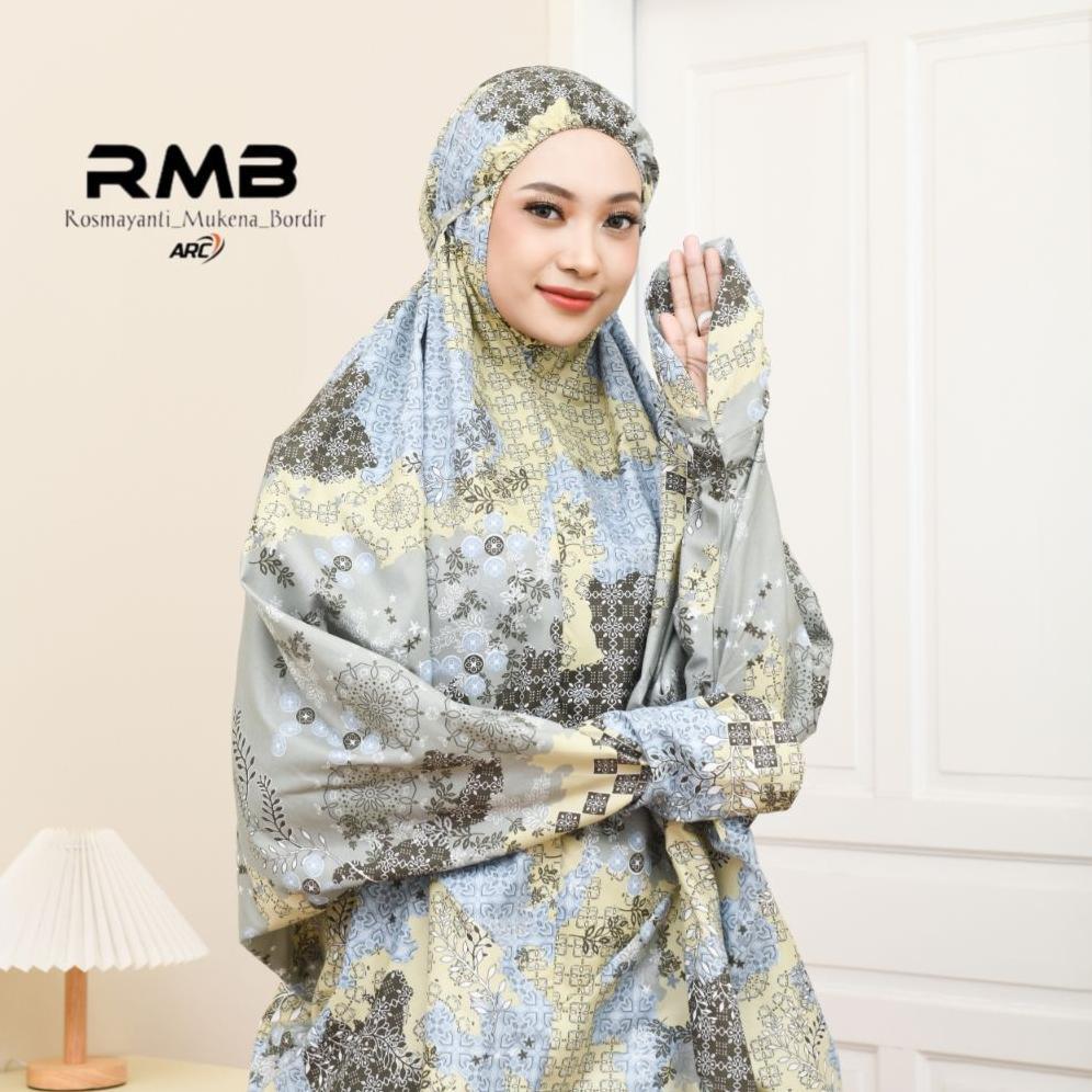 Terlaris Rmb - Mukena Terusan Dewasa Travel Jumbo Naisya