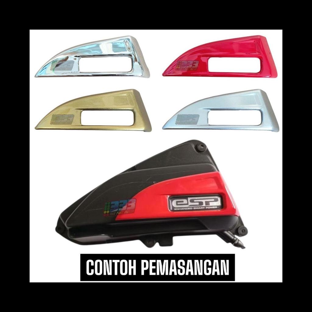 aksesoris garnish tutup box filter udara genio K0J beat new deluxe street K1A scoopy new prestige K2