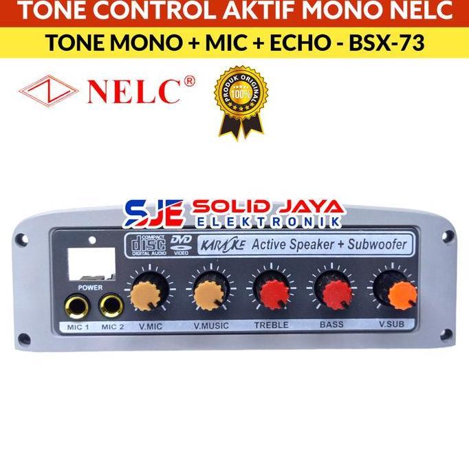 DF156 >> TONE CONTROL AKTIF MONO PLUS SUBWOOFER AKTIVE NELC BSX73 BSX-73 BSX 73