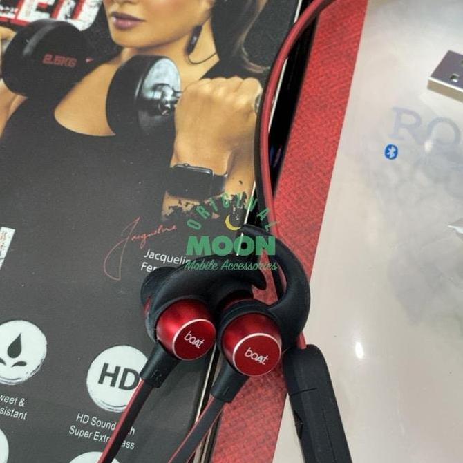 DS126 - Earphone Bluetooth extra bass Boat Rockerz 225R Wireless Bluetooth