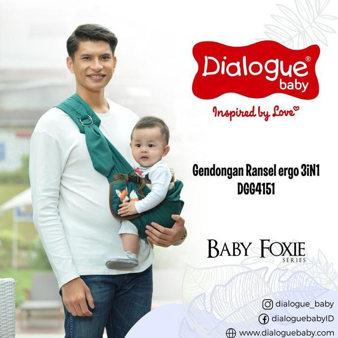 Gendongan Samping Bayi Foxie Series Dialogue