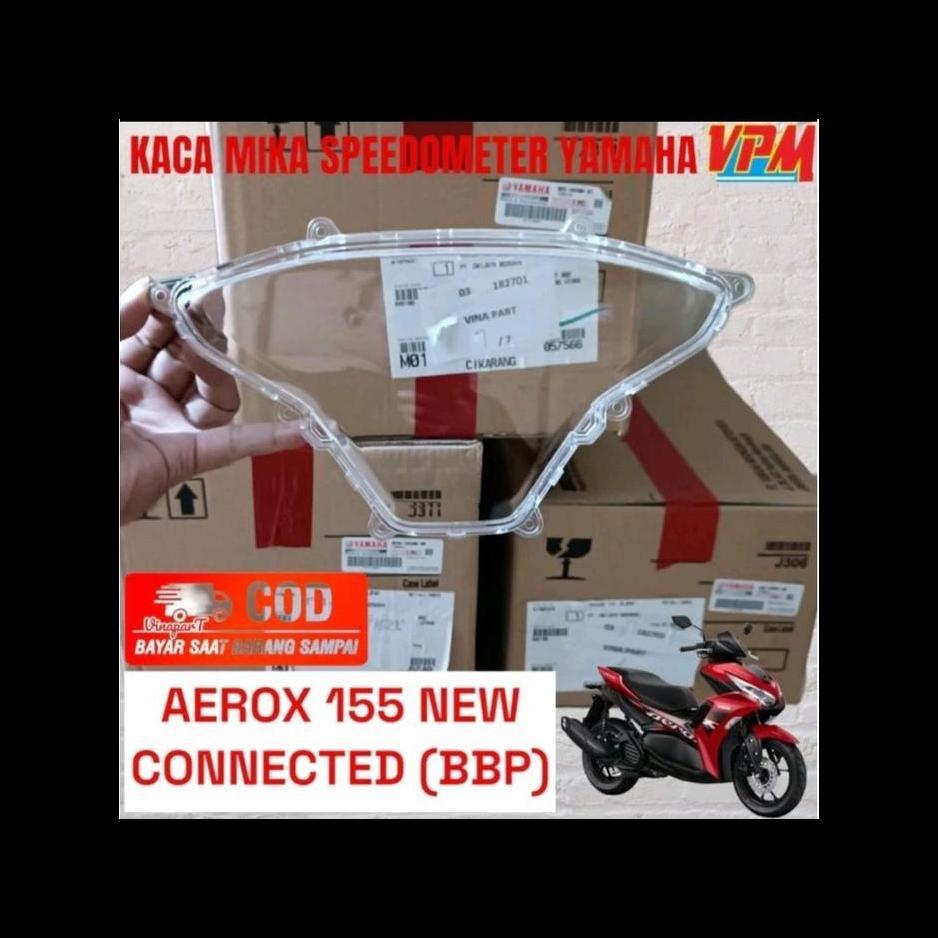 Mika Speedometer Aerox New Connected Kaca Speedometer All New Aerox 155 Connected Tahun 2021 - 2024