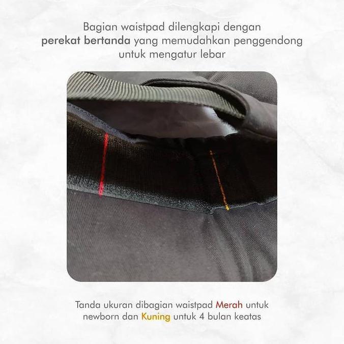 Optima V3 Half Woven Nana Baby Carrier Gendongan Bayi SSC Ergonomis