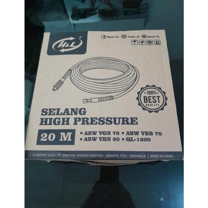 H&L Selang Jet Cleaner 20 Meter Ql 1200