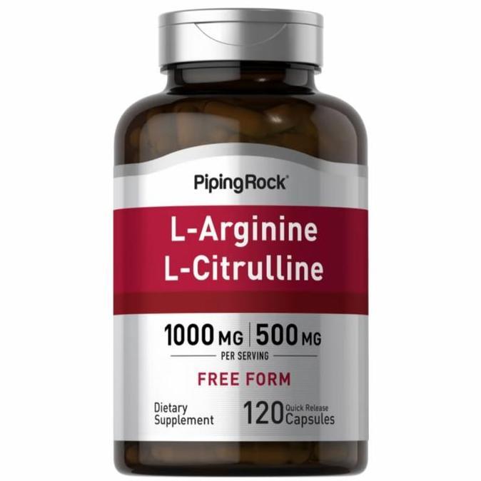 Pipingrock arginine & citrulline isi 120 capsul