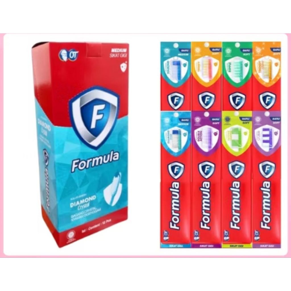 Sikat Gigi Formula Soft & Medium