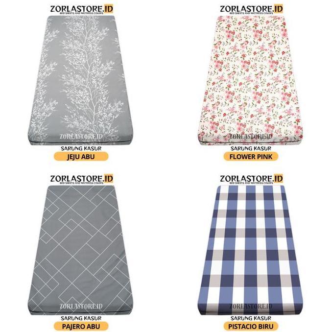 Lelap- Sarung Kasur Busa Resleting Ukuran 140X200