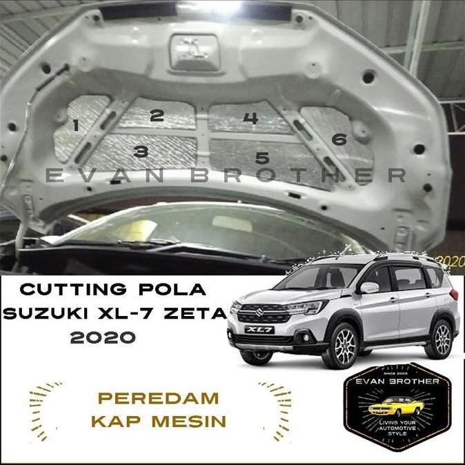Peredam Panas Kap Mesin Mobil SUZUKI XL-7 ZETA / Cutting Pola XL7 ZETA