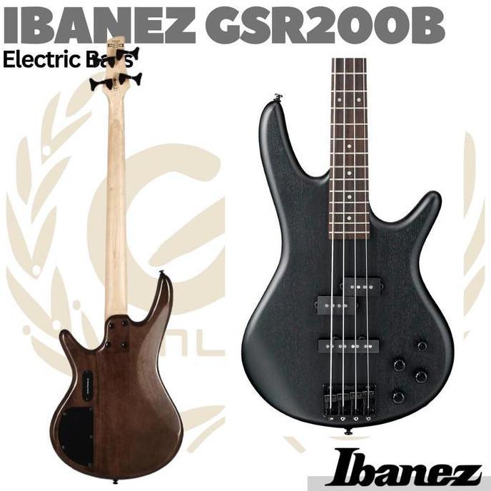 Murah IBANEZ GSR200B ELECTRIC BASS ACTIVE - BASS ELEKTRIK AKTIF Non COD