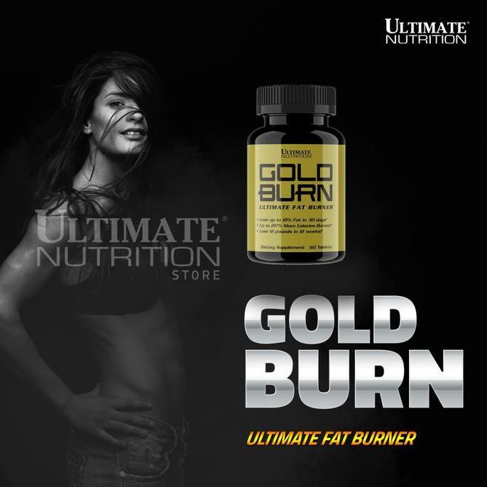 Ultimate Nutrition Gold Burn NEW suplemen fitness / suplemen gym / suplemen protein / massa otot / b