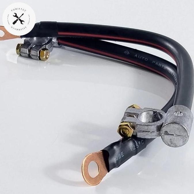 (BEST SELLER) KABEL AKI MASSA MODEL SKUN DAN KEPALA AKI MOBIL TRUK - 24 VOLT FULL TEMBAGA