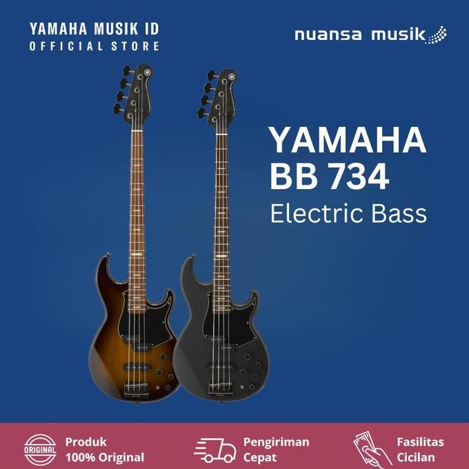 Murah Yamaha BB 734 / BB-734 / BB734 Electric Bass Non COD