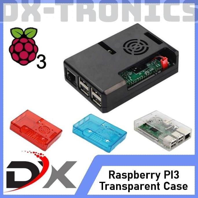 Trikikal- Clear Case Raspberry Pi 3 Model B Pi3