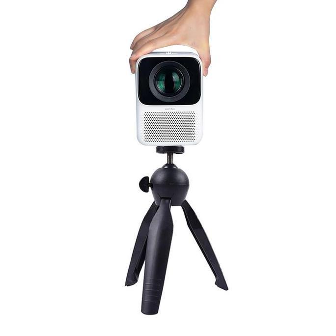 Outpic- Qiaolet Proyektor Tripod Mini Portable Proyektor Stand 360