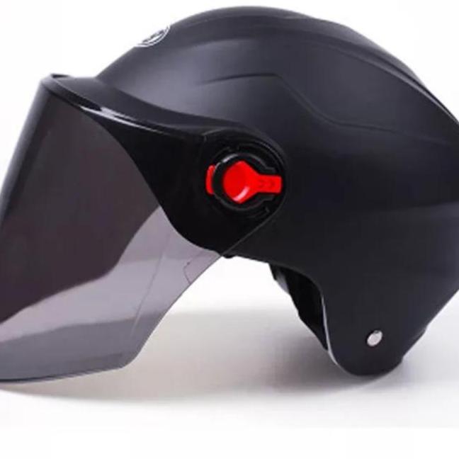 Goplus Helm Sepeda Motor Skuter Listrik Elektrik Scoopy Half Face Open