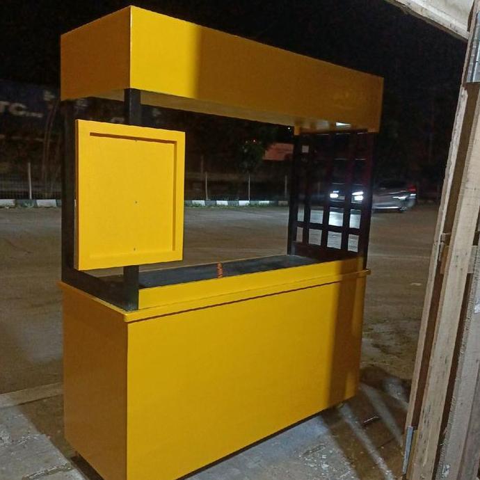 Terlaris Booth Gerobak Kayu Jati Belanda Gerobak Jualan Cucuk Buat Jualan Es