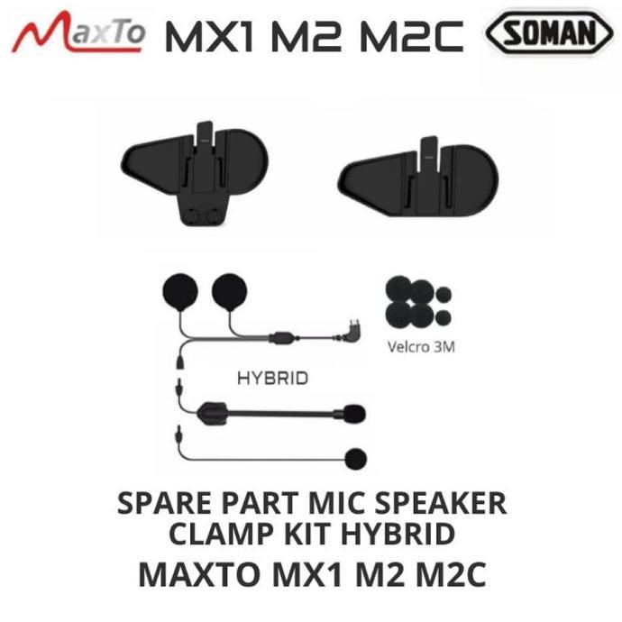Trikikal- Clamp Kit Speaker Maxto M2 Maxto M2C Maxto Mx1 Spare Part Original