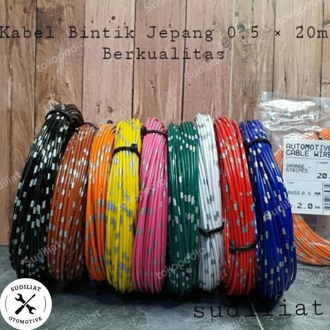 Bycle- Kabel Bintik/Kabel Body/Body/Rol/Standard Astra 0,5Mm X 20M Kemasan - Mobil & Motor