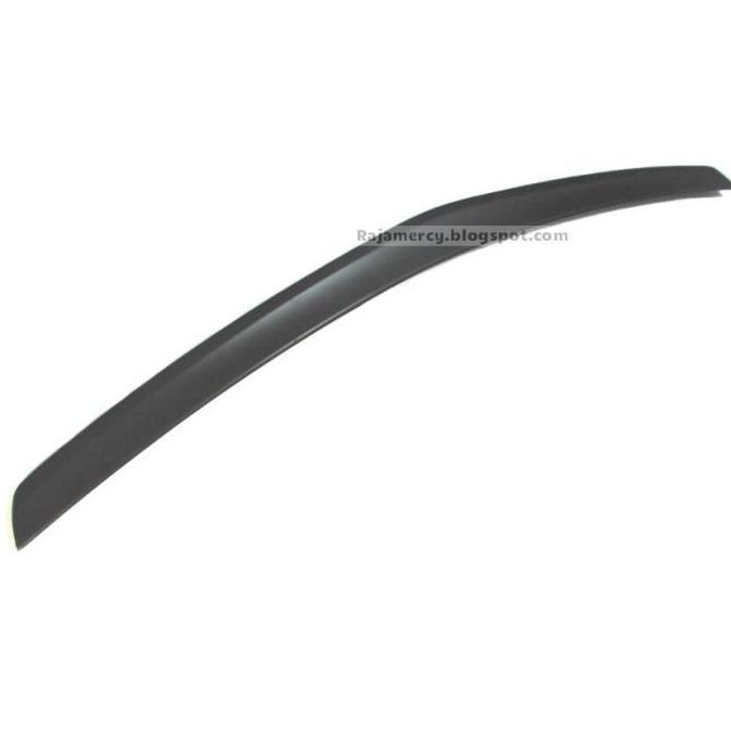 Spoiler W212 Amg Style + Emblem Kap Mesin + Emblem Tulisan Amg